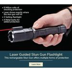 3-in-1 Rechargeable Self-Defense Electric Shock Laser Pointer Torch