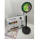 product_image_name-Generic-Rechargeable LED Sunset Lamp – Portable Night Light For Cafe Or Study Room-3