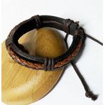 product_image_name-Generic-exquisite brown leather bracelet for men-3