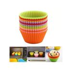product_image_name-Generic- 24pcs Silicone Muffin Cupcake Mould-2