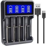 4 BAY 18650 26650 18490 AAA AA MULTI SMART CHARGER