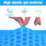 product_image_name-Generic-Soft Sitter Cushion, Gel Seat Cushion Honeycomb Cushion with Cover, Cooling Gel Chair Cushions Egg Cushion Sitter, Gel Car Seat Cushion Breathablefor Sitting Pressure Sore (40x35cm)-5