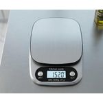 product_image_name-Generic-10kg Digital Kitchen Food Scale - Stainless Steel Platform, LCD Display, Tare Function, 9 Units high Precision-1