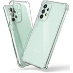 Transparent Back Cover Clear Thin Case For Samsung Galaxy A73 5G-Clear Case