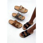 Shoes Style Double Buckle Comfort Sandals