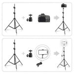 product_image_name-Generic-13 Inch 33CM Ring Light +2.1M Tripod Stand +Remote-2