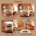 product_image_name-Generic-1000ml French Press Coffee Maker with Thickened Glass -3