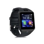 product_image_name-Dz09-Smart2030 W007 Black Smartwatch with SIM Card Slot for Calls, Fitness Tracker & Music Player-1
