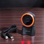 Main-one Top Quality High Accuracy 1D & 2D Desktop Table Mount Laser Barcode Scanner Reader 