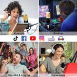 product_image_name-Generic-V8 Live Streaming Kit With BM800 Condenser Microphone And Pro Bracket-2