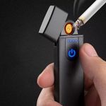product_image_name-Generic-USB Rechargeable Cigarette Lighter-2