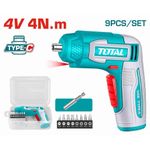 product_image_name-TOTAL-TSDLI0458 Cordless screwdriver Voltage: 4V-3