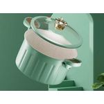 product_image_name-Generic-Soft-Touch 10L Nonstick Mini Pressure Cooker Sufuria with Secure Lock Lid and Heat-Resistant Handles for Easy, Efficient Cooking-5