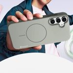 product_image_name-Generic-Grey Skin Touch Ultra-Slim Magnetic Protective Case for Samsung Galaxy S24 – Luxurious Matte Finish, Shock-Resistant, Lightweight, Wireless Charging Compatible-5