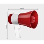 High-Power Megaphone With Siren