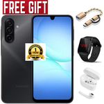 Samsung  Galaxy A17, 6.7", 8GB RAM + 256 GB, 5000mAh, (2YRs WRTY) COMES WITH FREE LED WATCH , DUAL OTG AND AIRPODS  FOR YOU BLACK