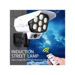 Solar Light Solar Wall Light Motion Sensor Dummy Camera CCTV -