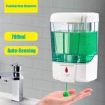 product_image_name-Generic-700ml Capacity Automatic Soap Dispenser Touchless Sensor Hand Sanitizer Detergent Dispenser Wall Mounted For Bathroom Kitchen-1