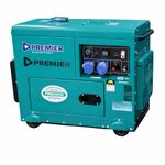 C88 Premier Silent Diesel Generator 9.2KVA With ATS Durable Build 