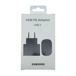 product_image_name-Samsung-45W PD Adapter USB - C Charger (Black)-1