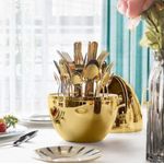 product_image_name-Generic-Eggshell 36pc Executive Cutlery Set 9 Dinner Knives, 9 Dinner Forks, 9 Table Spoons, 9 Tea Spoons, 1 Egg shaped case, gold -3