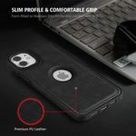 product_image_name-Generic-Black Full Hard Case Classic Soft PU Leather Cover Case For IPhone 12-2