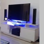 product_image_name-Generic-Oslo Modern Wooden Tv Stand 5FT With LED Light-1