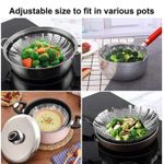 product_image_name-Generic-Stainless Steel Folding Expandable Vegetable Steamer Basket-4