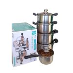 JP  10pcs High Quality Stainless Steel Cookware Set