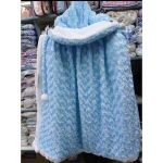 product_image_name-Generic-Classy warm hooded baby shawl -blue -1