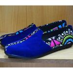 product_image_name-PHOELIX FASHIONS-Elegant Velvet Unisex Ankara Slip-On Loafer-1
