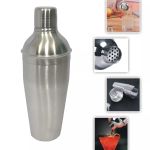 product_image_name-Generic-750ml stainless steel Cocktail Shaker Making Set With Built in Strainer and Measure -1