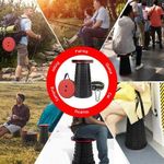 Portable retractable stool 