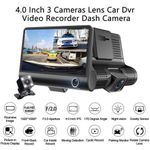 1080P Dash Cam With Super Night Vision, Front & Rear Dual Lens, Wide-Angle View, Motion Detection & Parking Mode