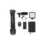 product_image_name-Generic-Vlogging Kit KIT-05LM with Tripod Stand – Complete Smartphone Video Recording Set-4