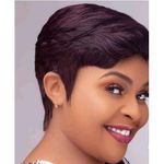 Human Hair Short Wigs Pixie Cut Wig.
