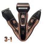 product_image_name-Geemy-New Pro Rechargeable Hair Shaving Machine, Shaver- 3 In 1-3