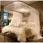 2 Stand Mosquito Net With Rails 