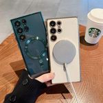 product_image_name-Generic-Galaxy Note 10 Plus Case Magnetic Support MagSafe Charger Wireless Anti-Scratch Shockproof Plated Clear Full Camera Protection Phone Cover - Protective Phone Cover in Gold-3