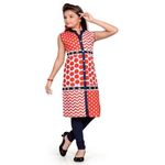 product_image_name-Ceemee-Red Dress-top with matching Leggings-1