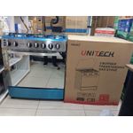 Unitech 60*80  5 burner freestanding  full gas cooker