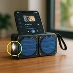 product_image_name-TWS-FM Radio And Speaker With Solar Panels Charging With Torch Wireless Bluetooth Speaker Stereo Subwoofer Portable Active Torch Speaker Flashlight Radio/TF/USB-2