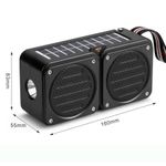 product_image_name-TWS-FM Radio And Speaker With Solar Panels Charging With Torch Wireless Bluetooth Speaker Stereo Subwoofer Portable Active Torch Speaker Flashlight Radio/TF/USB-3