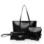 Women Shoulder Bags ladies Purse Women Handbags 4 in 1 Tote Bags