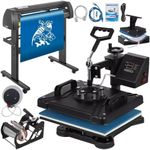 Branding Combo Kit 24" Vinyl Cutter Plotter + 8 In1 Heat Press Machine
