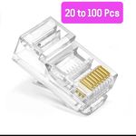 product_image_name-Generic-RJ 45 CAT 6 Connectors, 20 To 100pcs-1