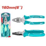 product_image_name-TOTAL-THT110606P  Combination pliers Size:6"/160mm (6pc/packet)-1