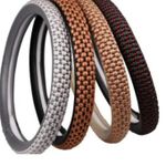 Thread Knitted Car Steering Covers