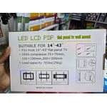 product_image_name-Generic-Slim Steel TV Wall Mount Bracket For 14–43 Inch TVs-4