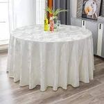 round table cloth 180cm, polyester jacquard